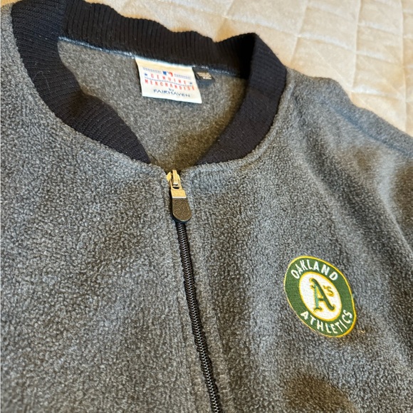 Oakland Athletics Fleece jacket XXL - Picture 6 of 11